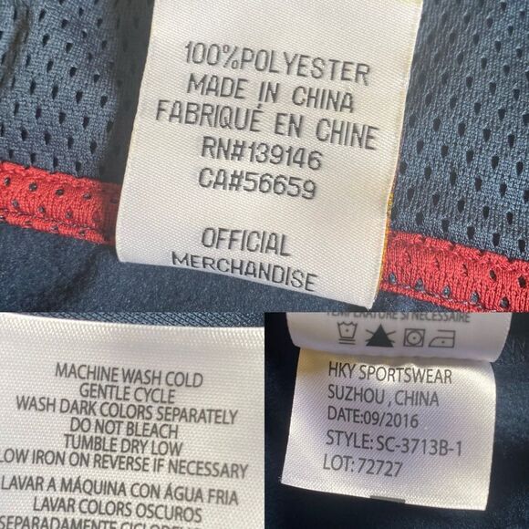 FCB Barcelona Soccer Club Pullover Hoodie Men's Size XL Blue Lightweight Pockets - Picture 16 of 16